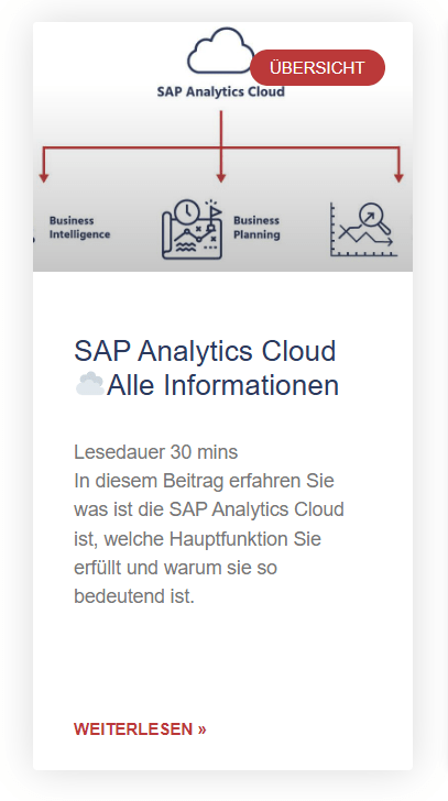 SAC Analytics Cloud